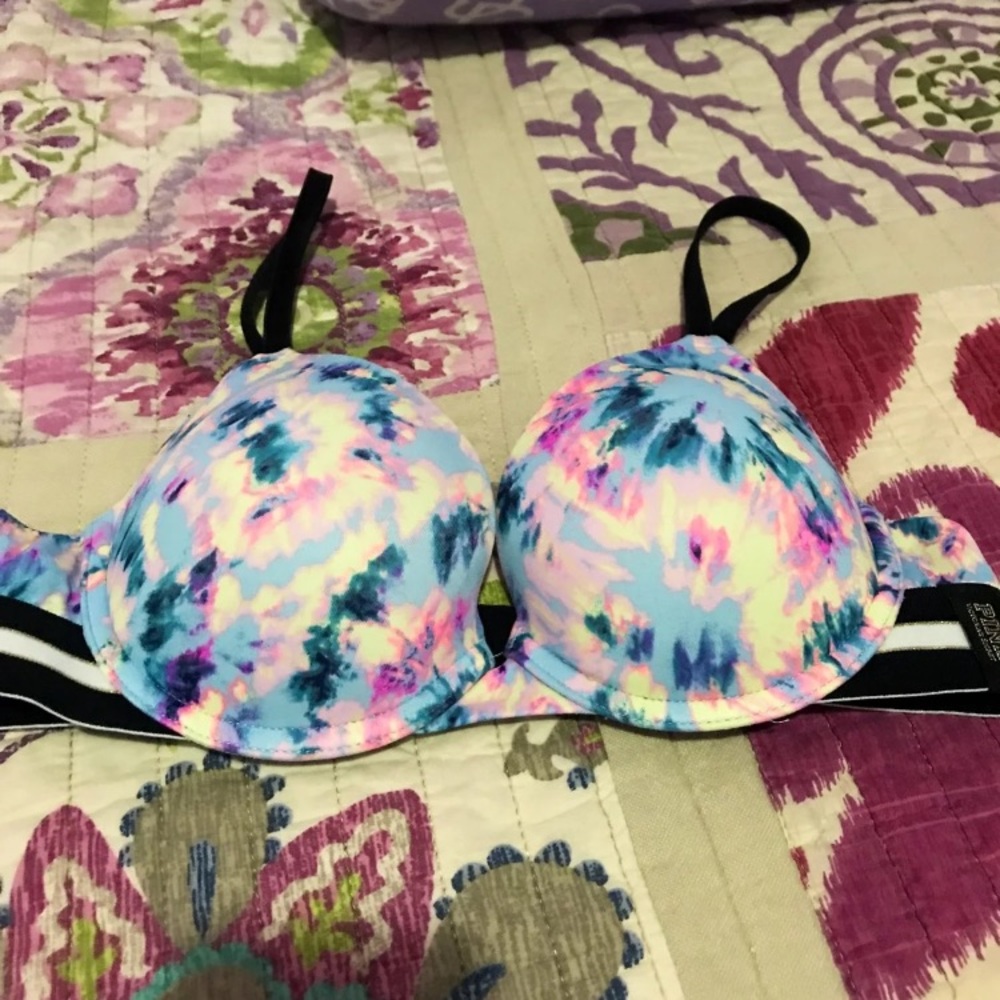 Tye dye Wear Everywhere Push Up Bra